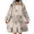 Hawaiian Palaka Quilt Pattern Wearable Blanket Hoodie Hawaii Culture Honu Turtle - Polynesian Pride