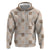 Hawaiian Palaka Quilt Pattern Zip Hoodie Hawaii Culture Honu Turtle - Polynesian Pride