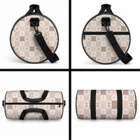 Hawaiian Palaka Quilt Pattern Duffle Bag Hawaii Culture Pineapple LT9 - Polynesian Pride