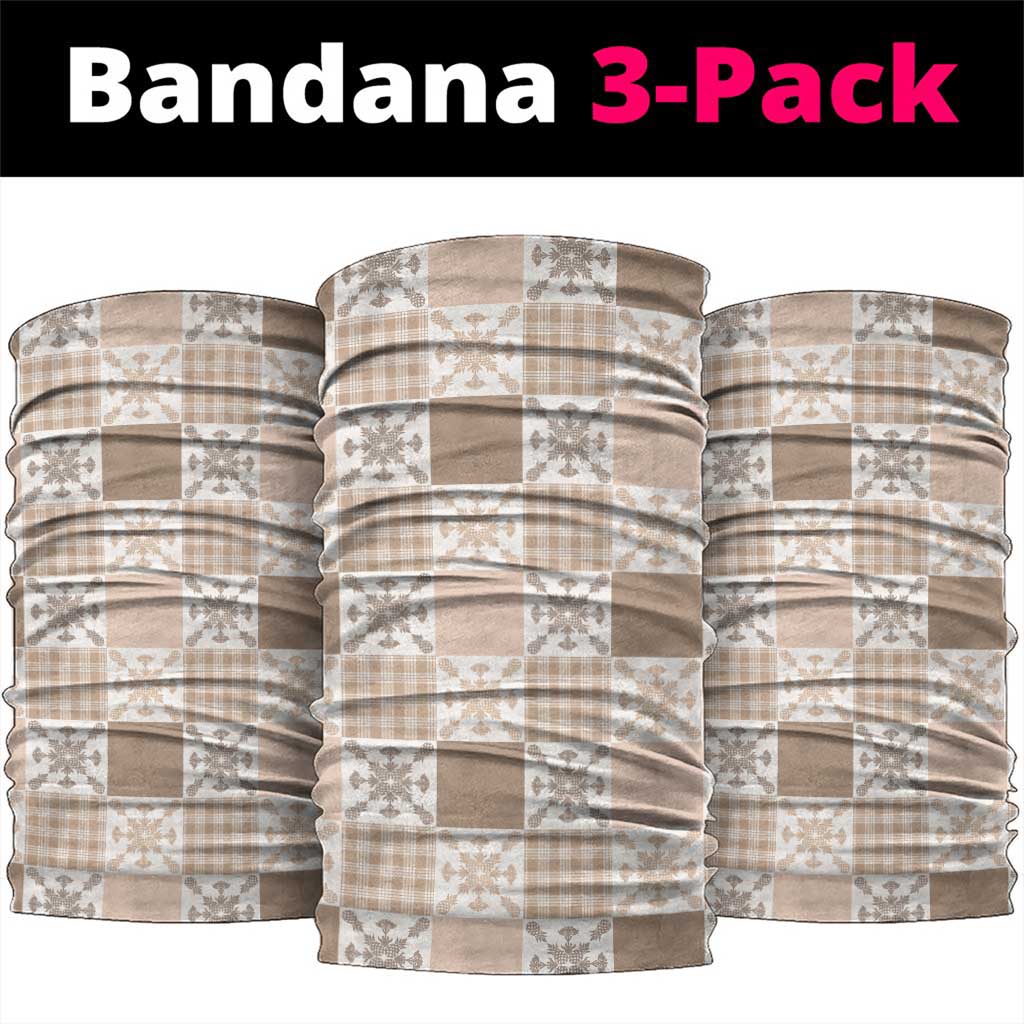 Hawaiian Palaka Quilt Pattern Neck Gaiter Hawaii Culture Pineapple - Polynesian Pride