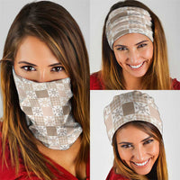 Hawaiian Palaka Quilt Pattern Neck Gaiter Hawaii Culture Pineapple - Polynesian Pride