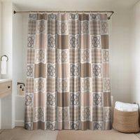 Hawaiian Palaka Quilt Pattern Bathroom Set Hawaii Culture Tropical Flowers Mix - Polynesian Pride