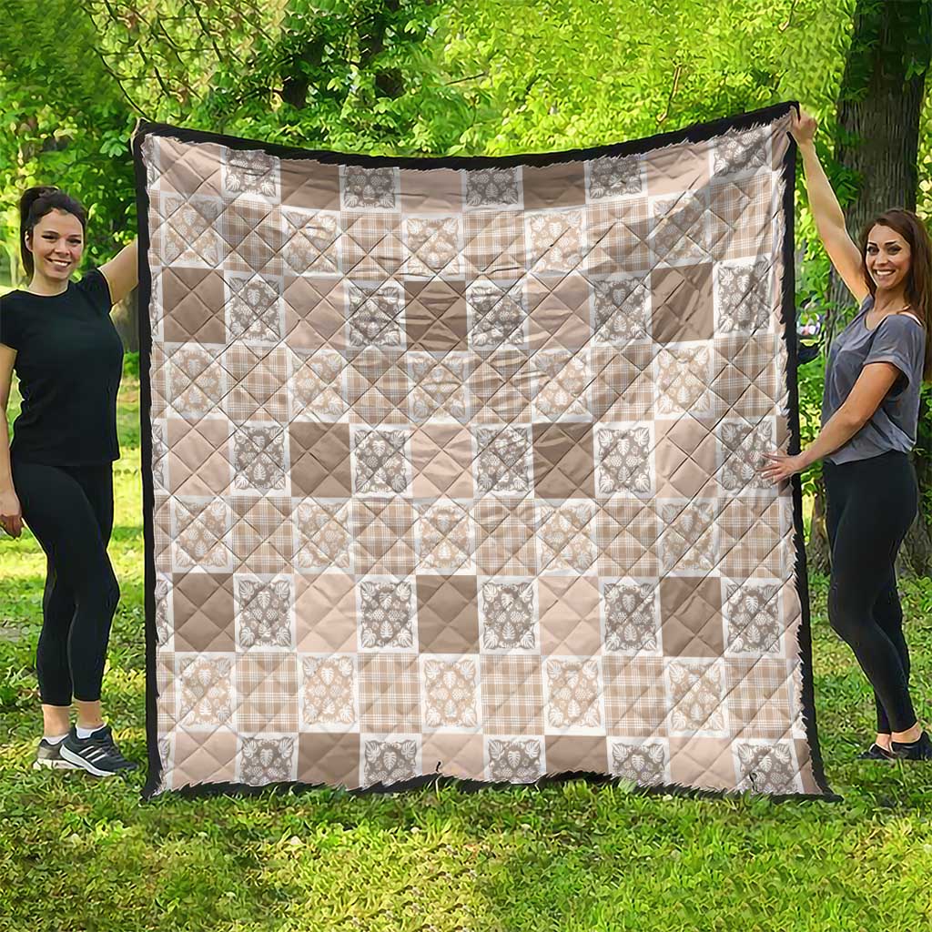 Hawaiian Palaka Quilt Pattern Quilt Hawaii Culture Tropical Flowers Mix - Polynesian Pride