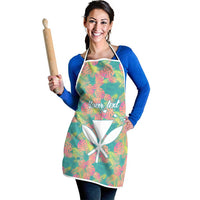 Seamless Hawaiian Quilt Pattern Apron Hawaii Culture Palm Leaf Tropical - Polynesian Pride