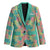 Seamless Hawaiian Quilt Pattern Blazer Hawaii Culture Palm Leaf Tropical - Polynesian Pride