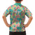 Seamless Hawaiian Quilt Pattern Kid Hawaiian Shirt Hawaii Culture Palm Leaf Tropical - Polynesian Pride