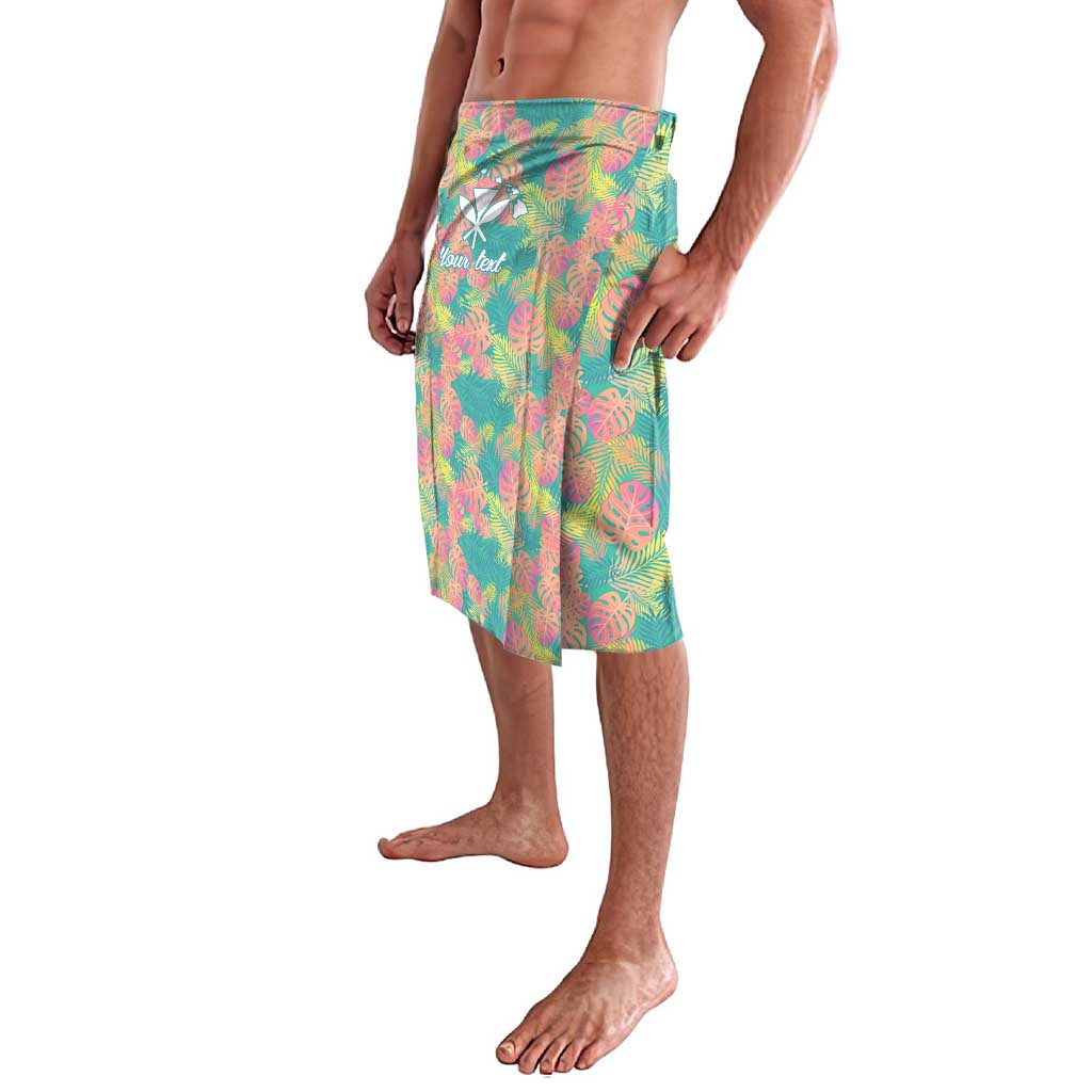 Seamless Hawaiian Quilt Pattern Lavalava Hawaii Culture Palm Leaf Tropical - Polynesian Pride