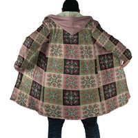 Seamless Pattern Pikake Lei Cloak Floral Squares Pikake - Polynesian Pride