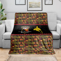 Papua New Guinea Kumuls Blanket Bird of Paradise Black Version LT9 - Polynesian Pride