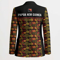 Papua New Guinea Kumuls Blazer Bird of Paradise Black Version LT9 - Polynesian Pride