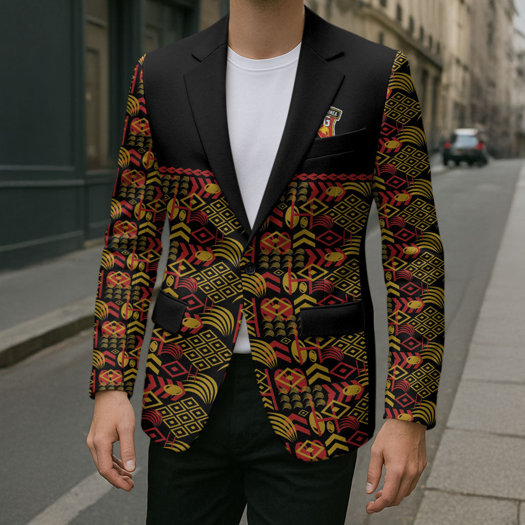 Papua New Guinea Kumuls Blazer Bird of Paradise Black Version LT9 - Polynesian Pride