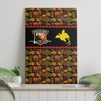 Papua New Guinea Kumuls Canvas Wall Art Bird of Paradise Black Version LT9 - Polynesian Pride