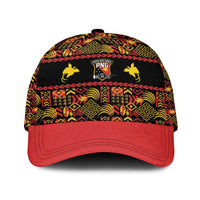 Papua New Guinea Kumuls Classic Cap Bird of Paradise Black Version LT9 Universal Fit Black - Polynesian Pride