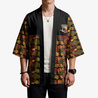 Papua New Guinea Kumuls Kimono Bird of Paradise Black Version LT9 - Polynesian Pride