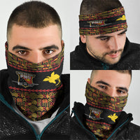 Papua New Guinea Kumuls Neck Gaiter Bird of Paradise Black Version LT9 - Polynesian Pride