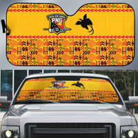 Papua New Guinea Kumuls Auto Sun Shade Bird of Paradise Gold Version LT9 Gold - Polynesian Pride