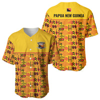 Papua New Guinea Kumuls Baseball Jersey Bird of Paradise Gold Version LT9 - Polynesian Pride