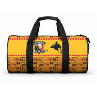 Papua New Guinea Kumuls Duffle Bag Bird of Paradise Gold Version LT9 One size Gold - Polynesian Pride