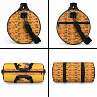 Papua New Guinea Kumuls Duffle Bag Bird of Paradise Gold Version LT9 - Polynesian Pride