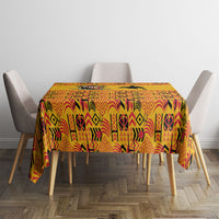 Papua New Guinea Kumuls Tablecloth Bird of Paradise Gold Version LT9 - Polynesian Pride