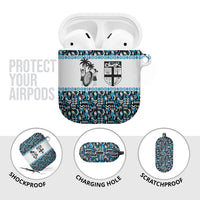 Fiji Bati AirPods Case Bati Island Warrior Geometry LT9 - Polynesian Pride
