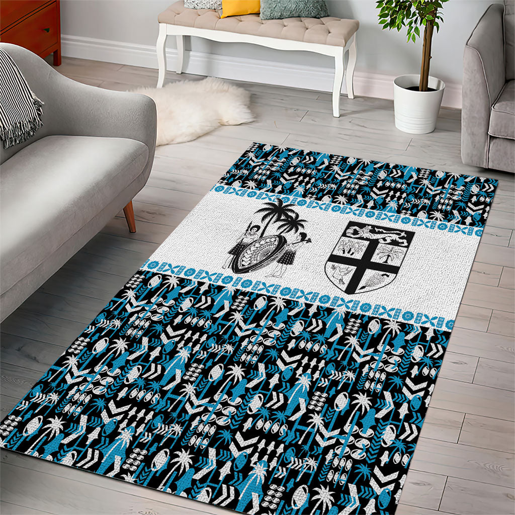 Fiji Bati Area Rug Bati Island Warrior Geometry
