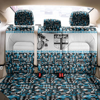 Fiji Bati Back Car Seat Cover Bati Island Warrior Geometry LT9 - Polynesian Pride