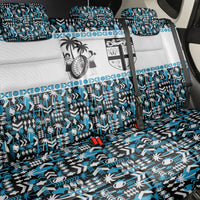 Fiji Bati Back Car Seat Cover Bati Island Warrior Geometry LT9 - Polynesian Pride