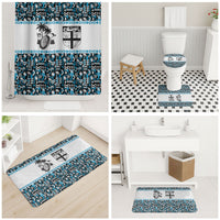 Fiji Bati Bathroom Set Bati Island Warrior Geometry LT9 - Polynesian Pride