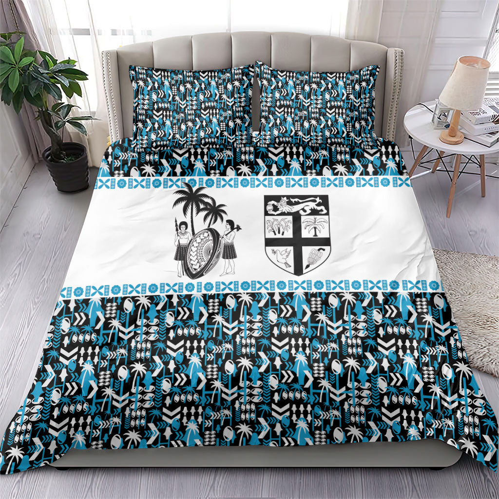 Fiji Bati Bedding Set Bati Island Warrior Geometry LT9 - Polynesian Pride