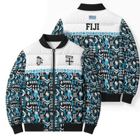 Fiji Bati Bomber Puffer Jacket Bati Island Warrior Geometry