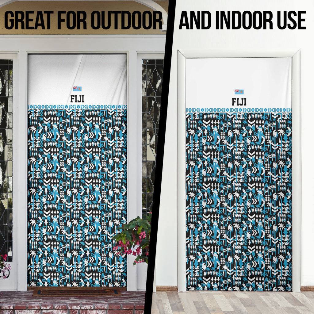 Fiji Bati Door Cover Bati Island Warrior Geometry
