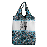 Fiji Bati Grocery Bag Bati Island Warrior Geometry LT9 - Polynesian Pride
