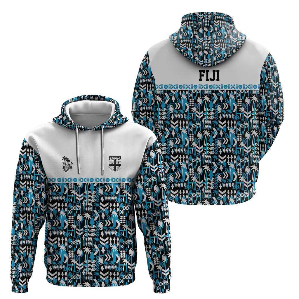 Fiji Bati Hoodie Bati Island Warrior Geometry LT9 - Polynesian Pride