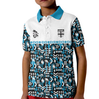 Fiji Bati Kid Polo Shirt Bati Island Warrior Geometry