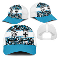 Fiji Bati Mesh Trucker Cap Bati Island Warrior Geometry LT9 - Polynesian Pride