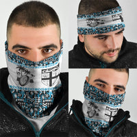 Fiji Bati Neck Gaiter Bati Island Warrior Geometry LT9 - Polynesian Pride