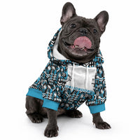 Fiji Bati Pet Hoodie Bati Island Warrior Geometry