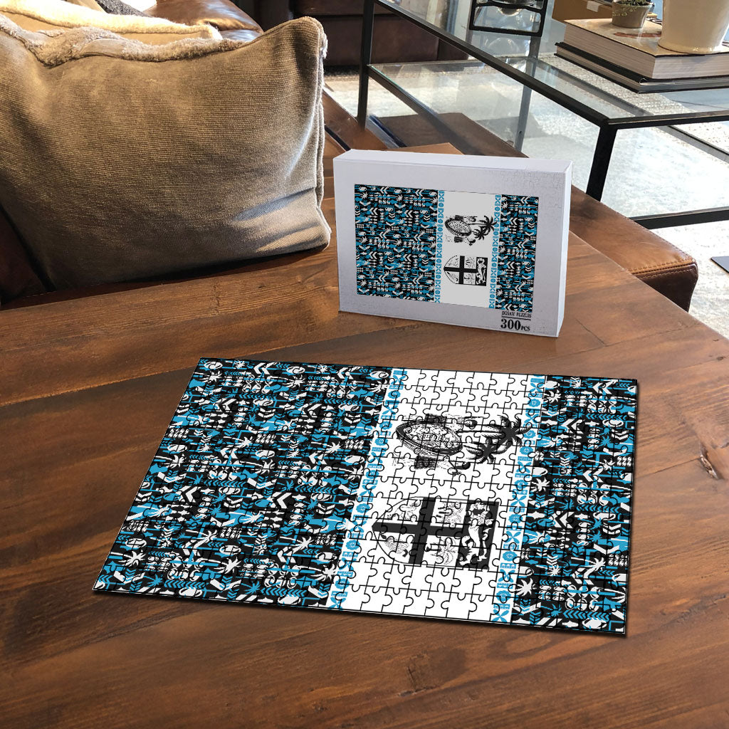 Fiji Bati Puzzle Bati Island Warrior Geometry LT9 - Polynesian Pride