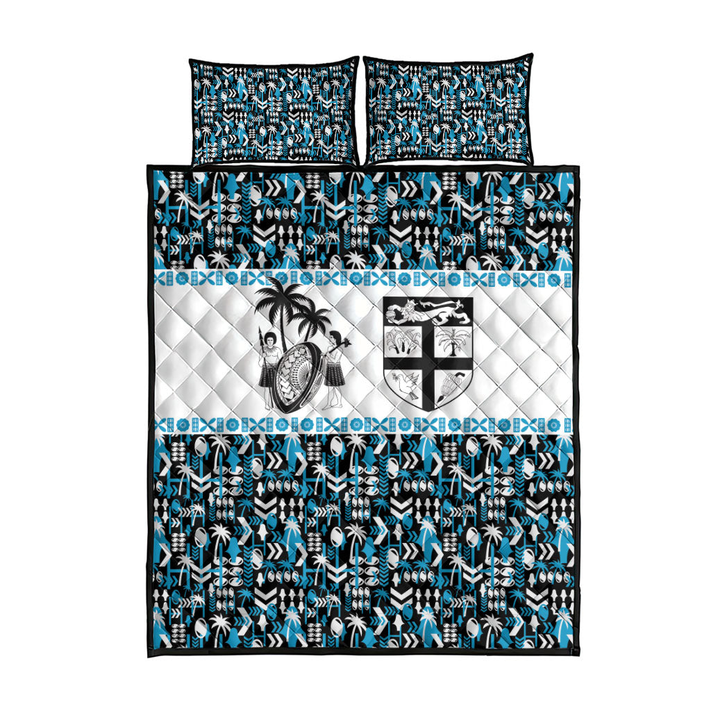 Fiji Bati Quilt Bed Set Bati Island Warrior Geometry