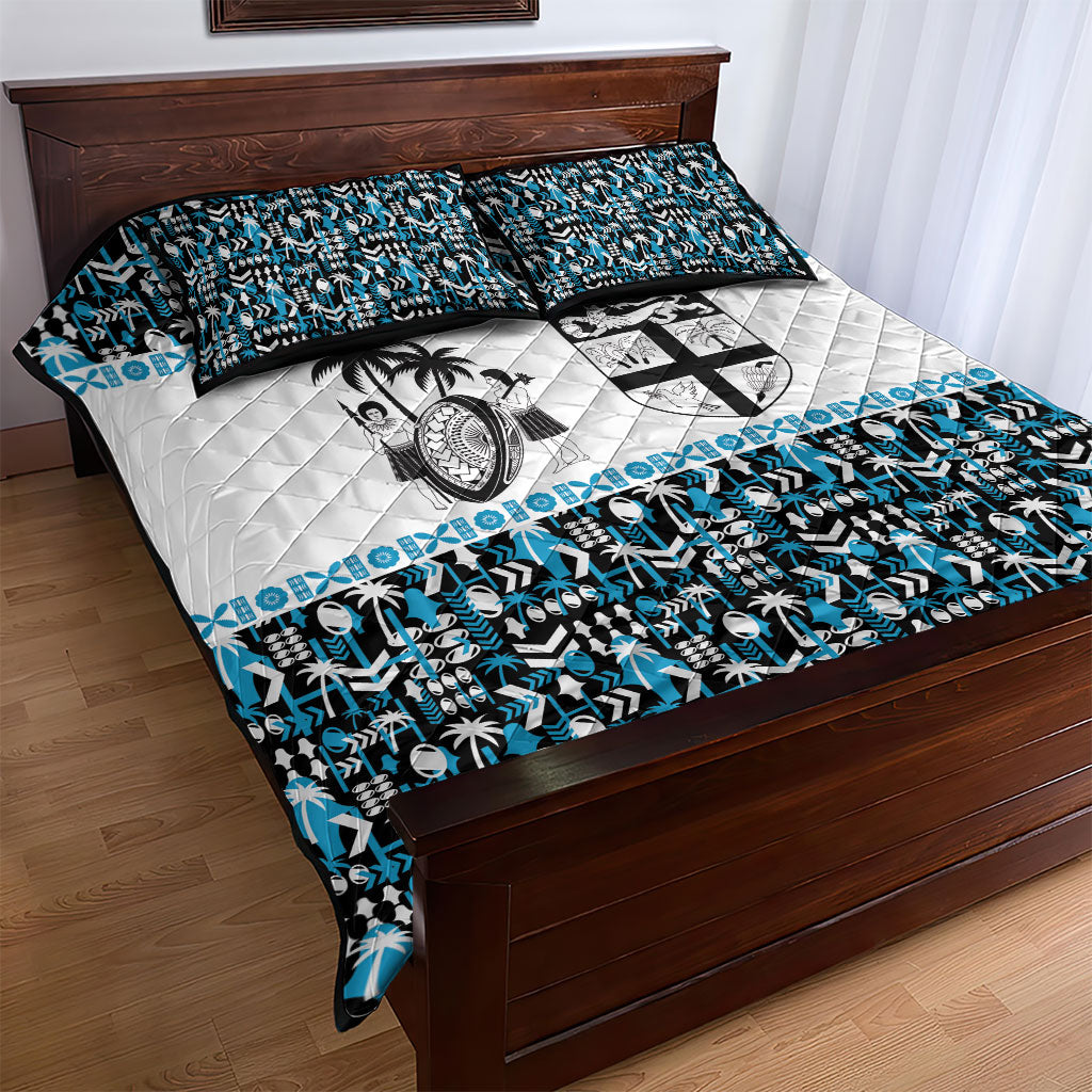 Fiji Bati Quilt Bed Set Bati Island Warrior Geometry