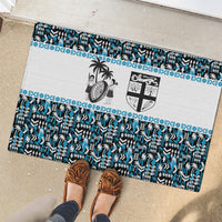 Fiji Bati Rubber Doormat Bati Island Warrior Geometry