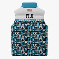 Fiji Bati Sleeveless Puffer Jacket Bati Island Warrior Geometry