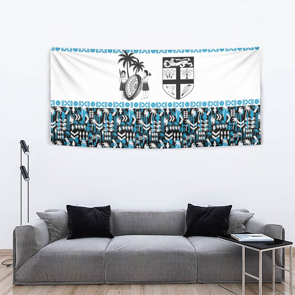Fiji Bati Tapestry Bati Island Warrior Geometry