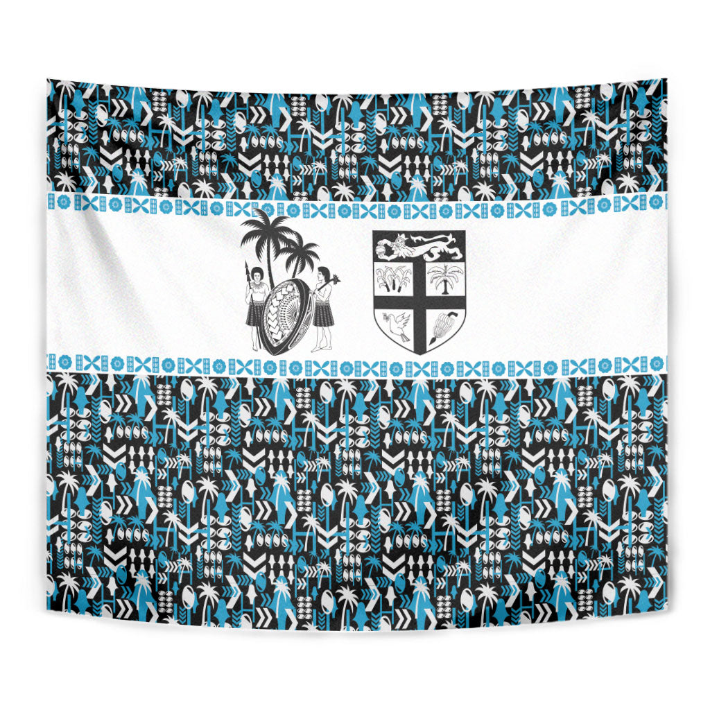 Fiji Bati Tapestry Bati Island Warrior Geometry