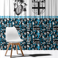 Fiji Bati Window Curtain Bati Island Warrior Geometry