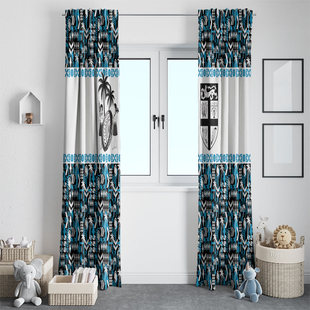 Fiji Bati Window Curtain Bati Island Warrior Geometry
