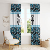 Fiji Bati Window Curtain Bati Island Warrior Geometry