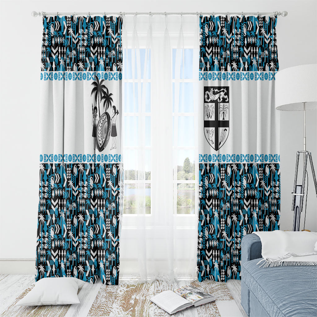 Fiji Bati Window Curtain Bati Island Warrior Geometry