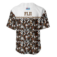 Fiji Bati Baseball Jersey Masi-inspired Tapa Pattern LT9 - Polynesian Pride